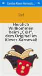 Mobile Screenshot of ckh-kleve.de